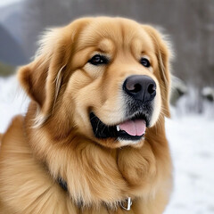 Fototapeta premium portrait of a dog