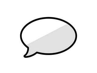 Fototapeta premium Creative design ideas for speech bubbles in digital art online platforms graphics minimalist style eye-level perspective