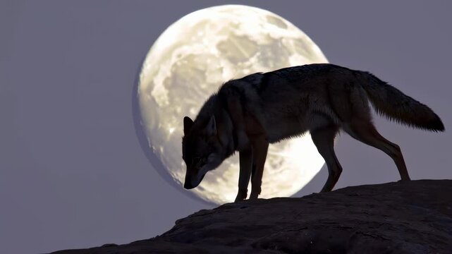 大神ミオ Night walk Howling Wolf Howling On Mountain Stock Videos – 1,240 HD & 4K