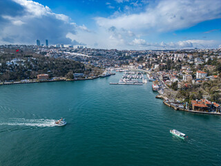 Fototapeta premium Istinye coast in Istanbul