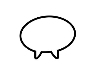 Fototapeta premium Creative communication techniques using speech bubbles in graphic design studio digital art artistic expression