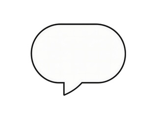 Naklejka premium Dynamic speech bubble design digital studio graphic content creative environment top-down view visual communication concept