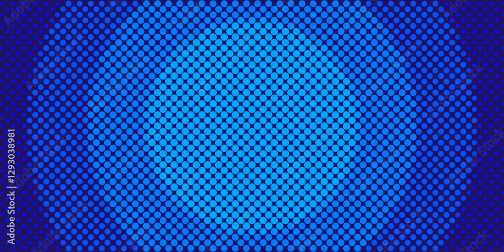 Poster background vector design with halftone effect. abstract gradient round dots.