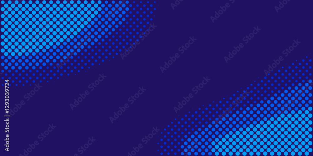 Poster background vector design with halftone effect. abstract gradient round dots.