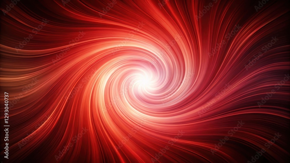 Wall mural gradient red haze background with swirling vortex