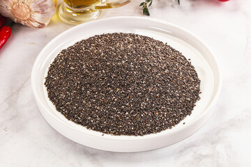 Vegan cuisine - Chia seeds for cooking