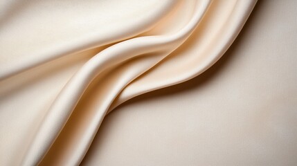 Clean and crisp white fabric displayed smoothly on a surface providing a blank canvas for creative textile applications