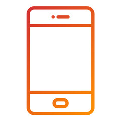 Vector Design Smart Phone Icon Style