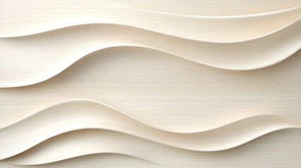 Elegant beige abstract background with smooth, flowing curves for design projects and creative inspirations.
