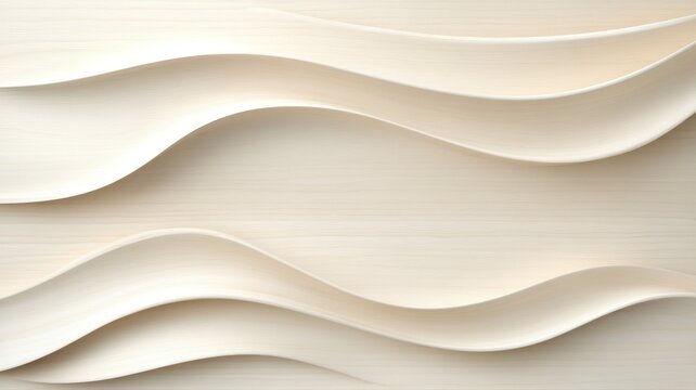 Elegant beige abstract background with smooth, flowing curves for design projects and creative inspirations.
