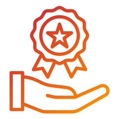 Vector Design Reward Icon Style