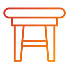 Vector Design Stool Icon Style