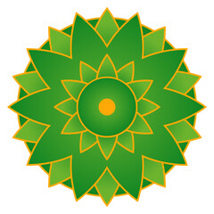 Gradient Islamic Mandala