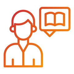 Obraz premium Vector Design Storytelling Icon Style