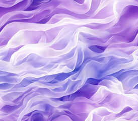 Obraz premium Smooth flowing gradients of pale seafoam and soft lavender hues, Seamless Pattern Style.