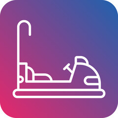 Bumper Cars icon style