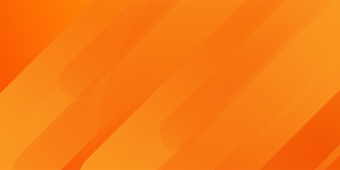 Abstract orange background with diagonal lines. Dynamic shapes  modern orange
