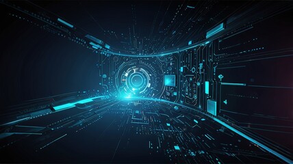 Creative inovative technology background