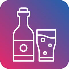 Alcohol icon style