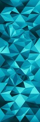 Fototapeta premium Vector abstract bright blue geometric background, consists of triangles. Polygonal abstract aqua background. Vector illustration
