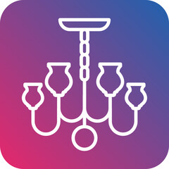 Chandelier icon style