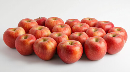 Apples shaped into a heart with engraved details, symbolizing love and simplicity.