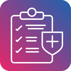 Health Insurance icon style