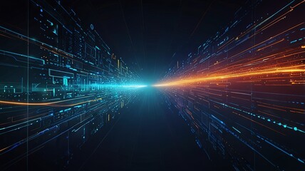 Creative inovative technology background