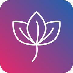 Vegan Symbol icon style