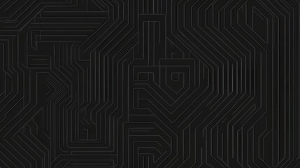 Obraz premium Intricate Circuit Design: A Futuristic Abstract Art