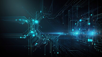 Obraz premium Creative inovative technology background