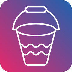 Bucket icon style
