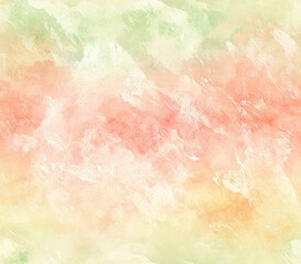 Obraz premium Soft pastel colors blend harmoniously in this abstract watercolor background, Seamless Pattern Style.
