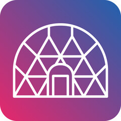 Geodesic Dome icon style