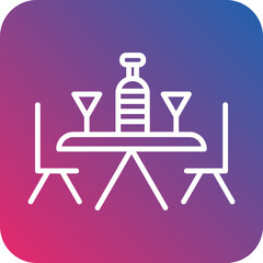 Picnic Table icon style