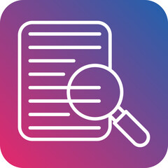 Fine Print icon style