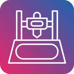 Cnc Machine icon style