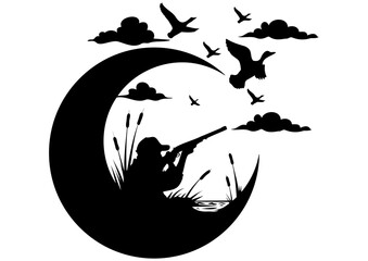 Duck Hunting Vector