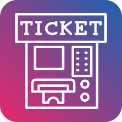 Ticket Machine icon style