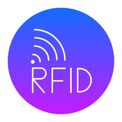 Radio Frequency Identification Icon