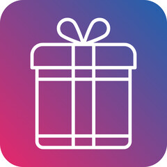 Wrapped Gift icon style