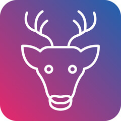 Deer icon style