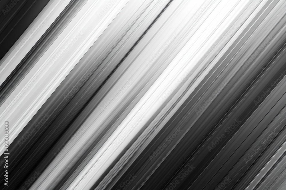 Poster dynamic interplay of black and white lines creating a modern abstract design in a minimalistic style