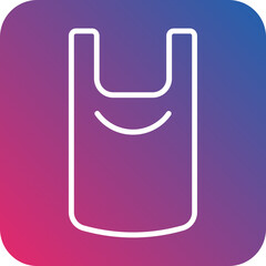 Plastic Bag icon style