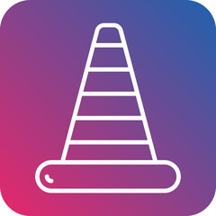 Traffic Cone icon style