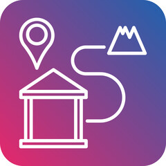 Ski Resort Map icon style