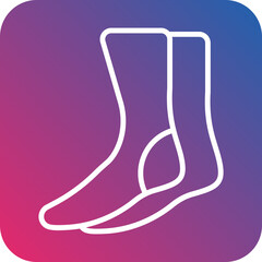 Ski Socks icon style
