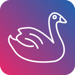 Swan icon style