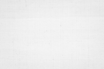 White color fabric canvas woven texture background in pattern light blank. Natural gauze linen, carpet wool and cotton cloth textile textured as clean empty for decoration text. Grey sack material.