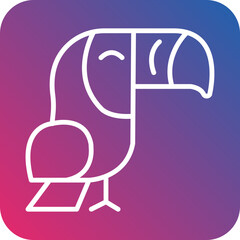 Toucan icon style